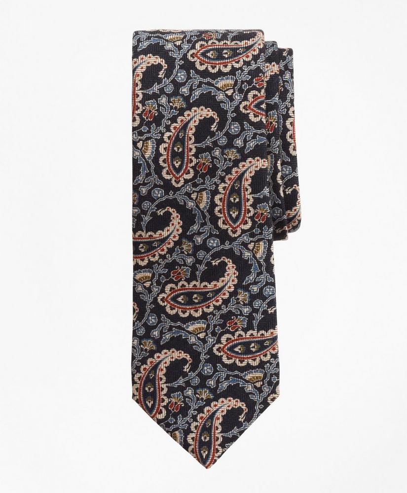 Paisley Chevron Print Tie, image 1