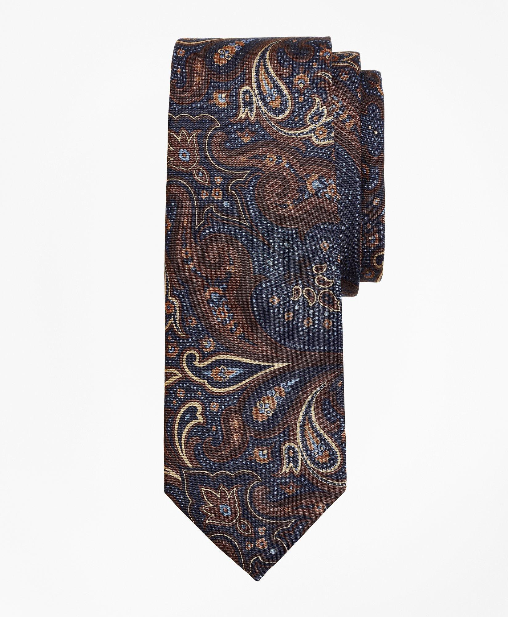 Paisley Print Tie