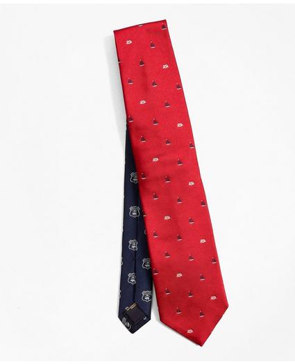 Sail Boat and Nautical Knot Tie, image 2