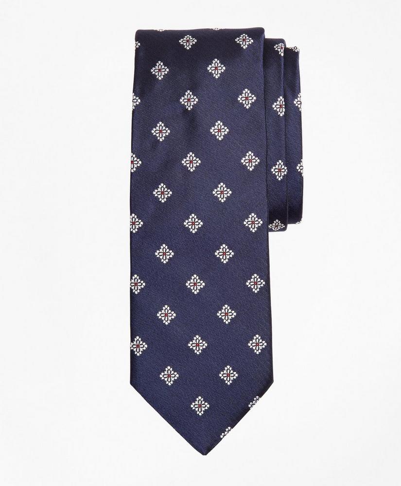Open Neat Floral Tie, image 1
