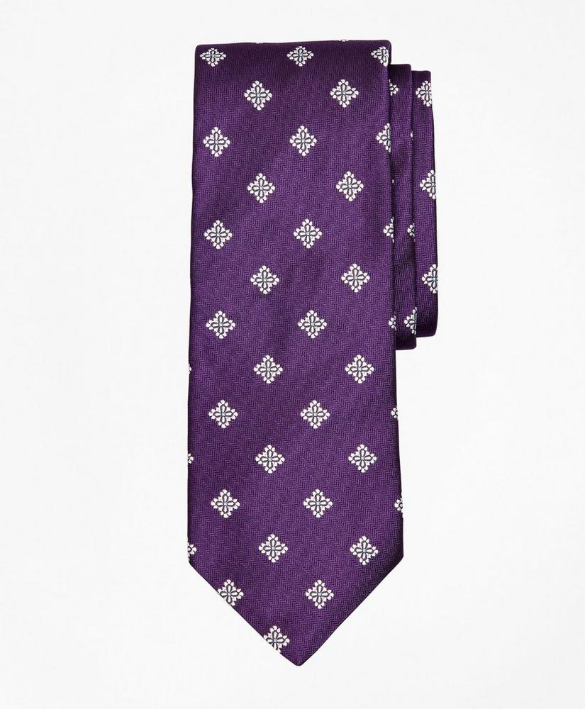 Open Neat Floral Tie, image 1