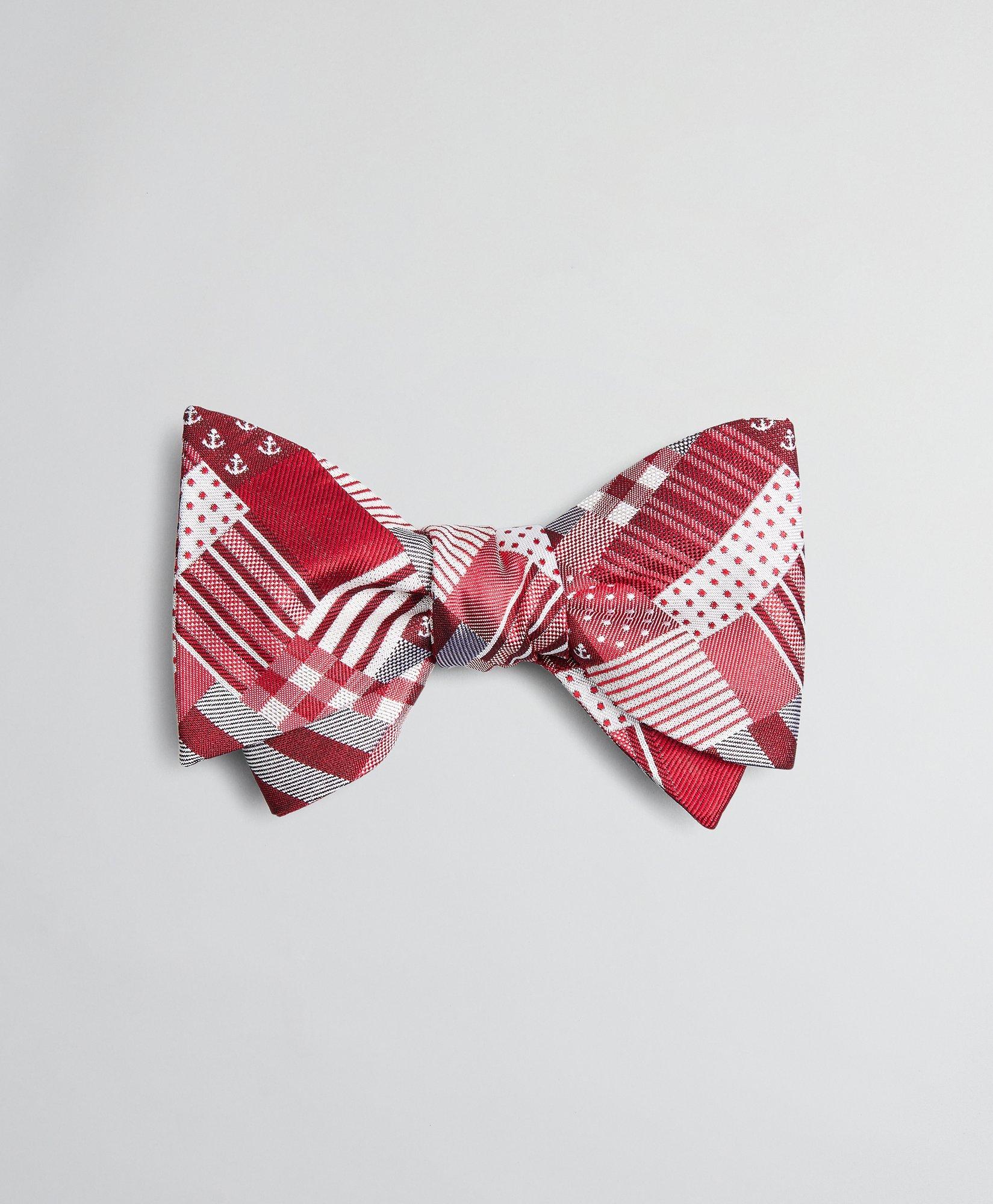 Fun Patchwork Bow Tie, image 1