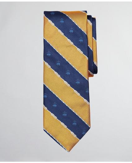 Nautical Fleece Stripe Tie, image 1