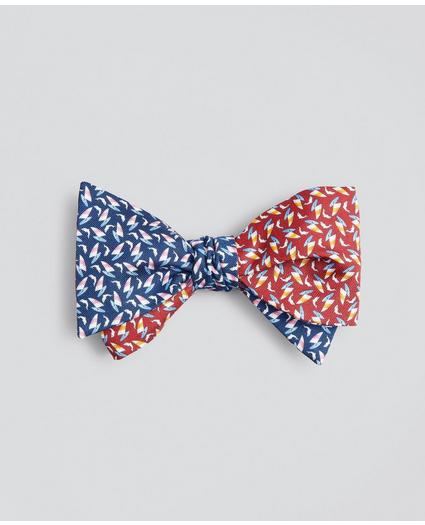 Sail with Dolphins Bow Tie, image 1