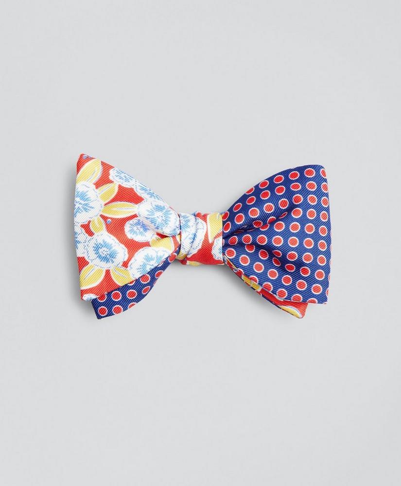 Floral with Dots Bow Tie, image 1