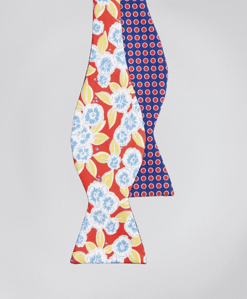 Floral with Dots Bow Tie, image 2