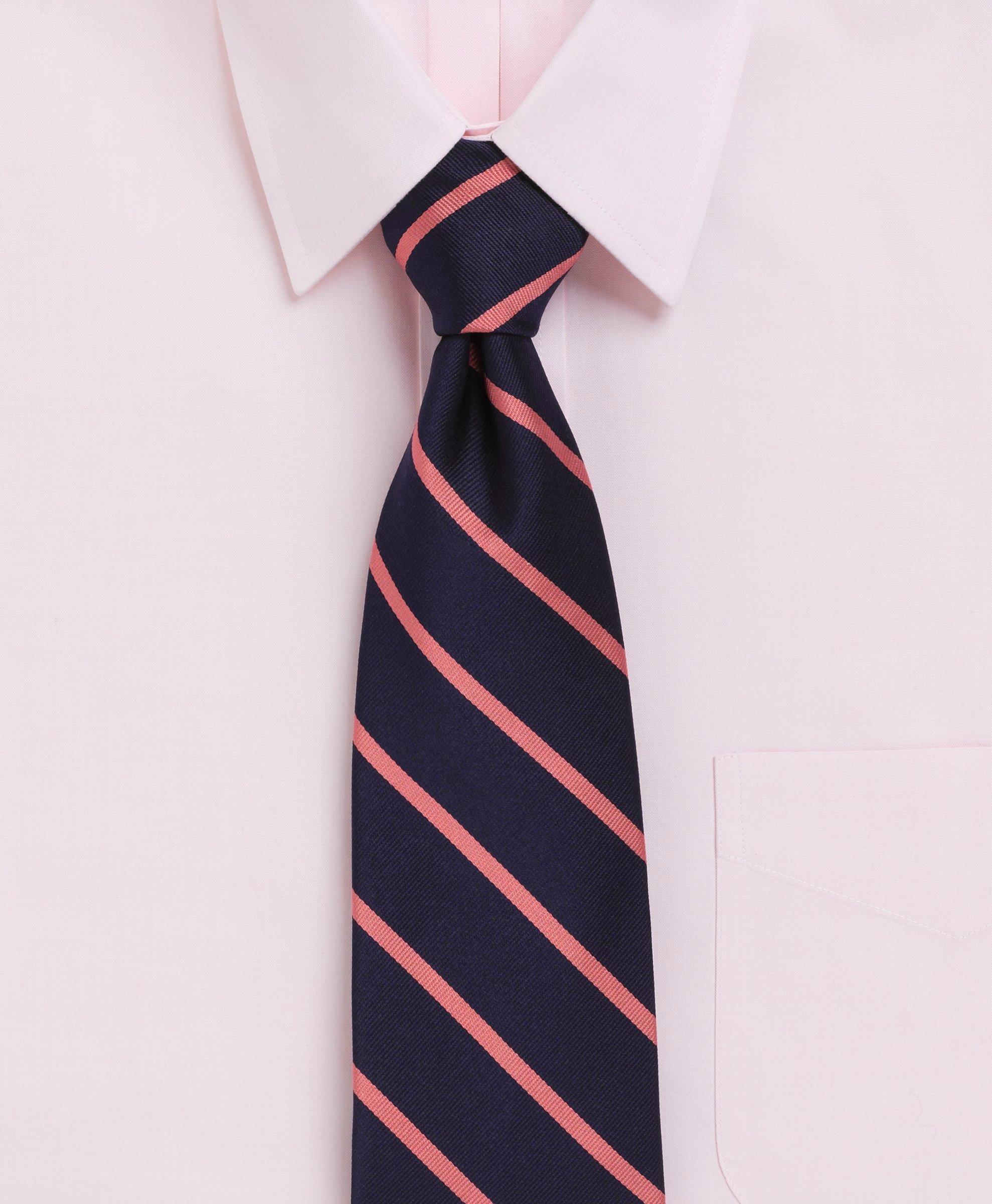 Pink and blue deals tie