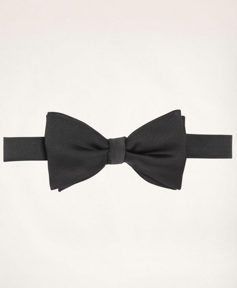 Butterfly Pre-Tied Satin Bow Tie, image 1