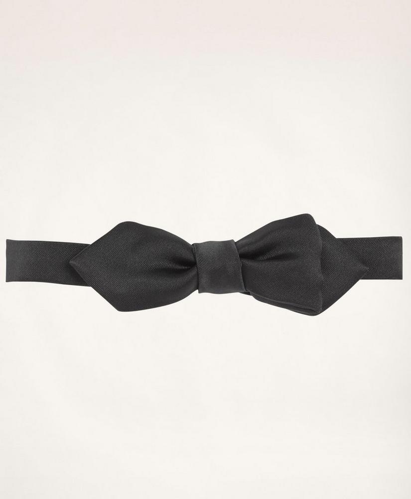 Satin Pointed End Bow Tie, image 1