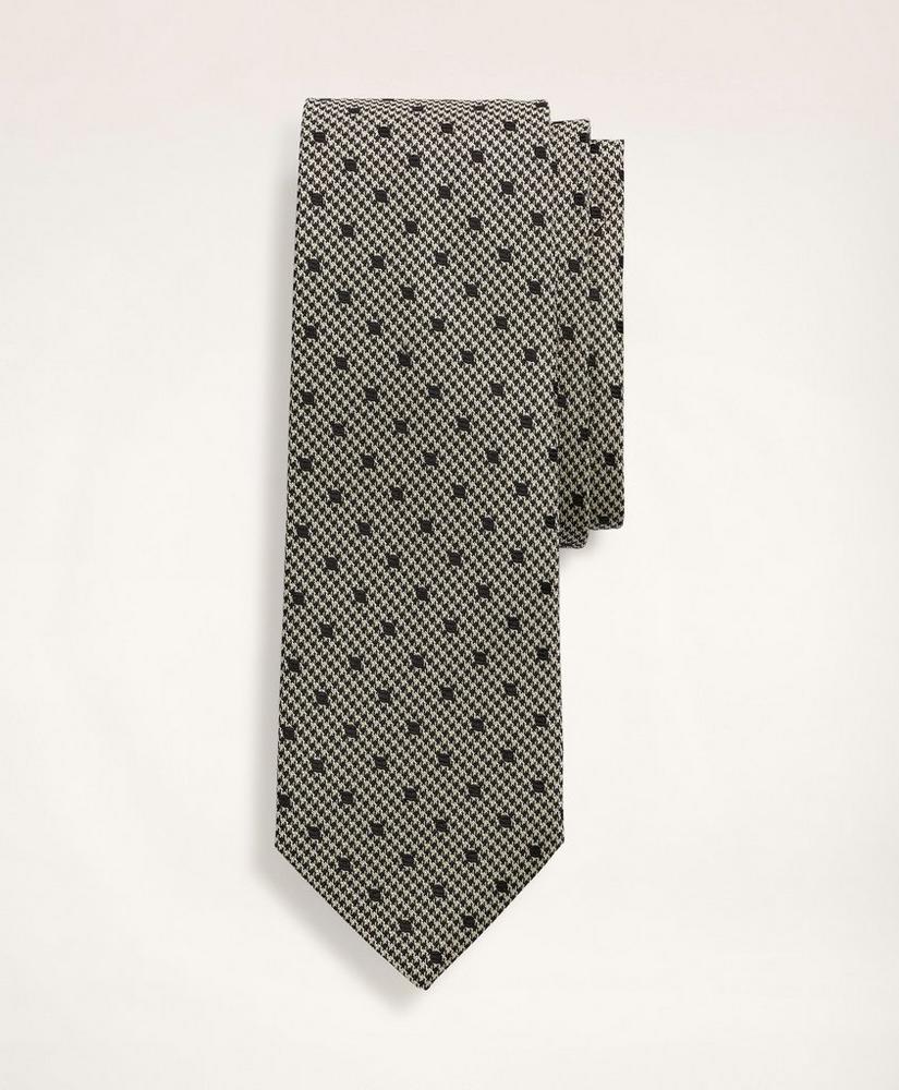 Silk Houndstooth Tie, image 1