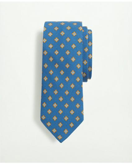 Cotton Silk Jacquard Flower Tie, image 1