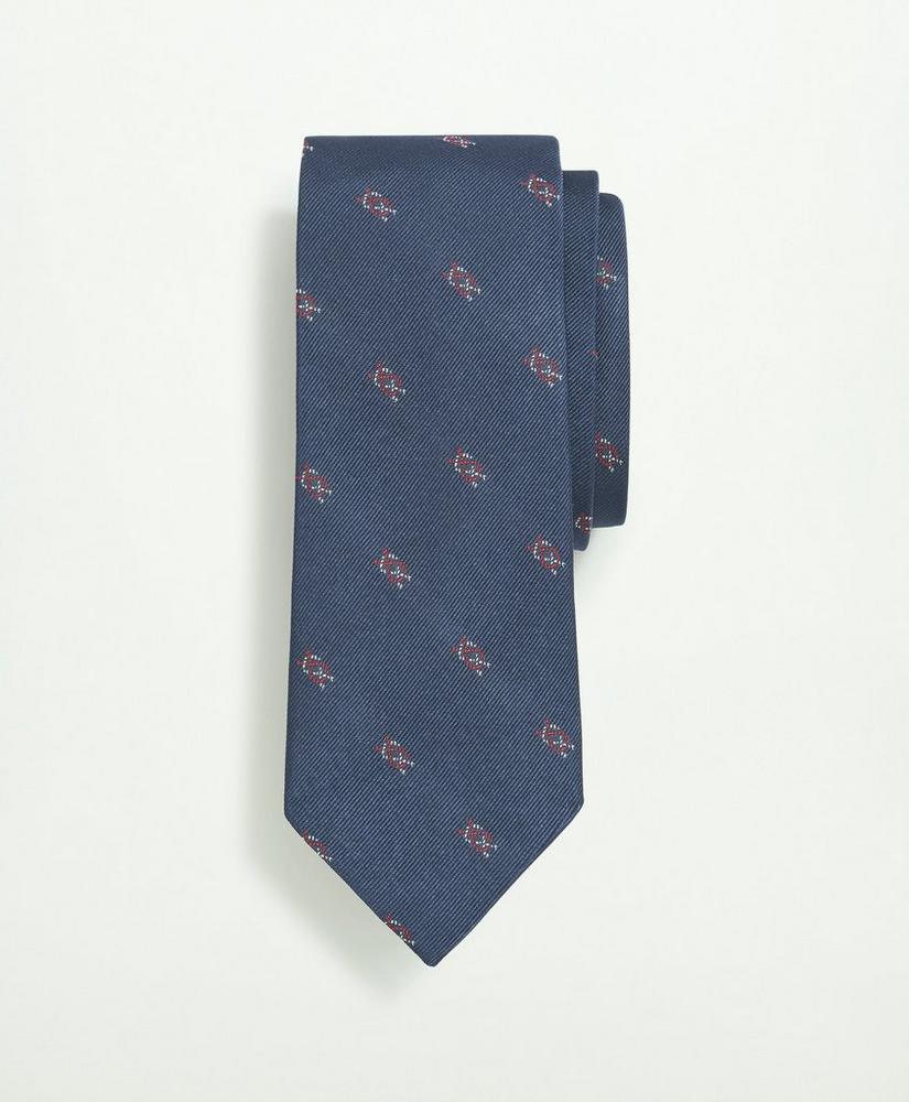 Silk Nautical Knot Pattern Tie, image 1