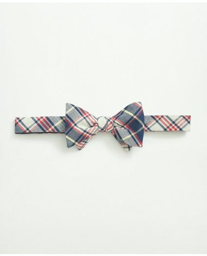 Cotton Madras Bow Tie, image 1