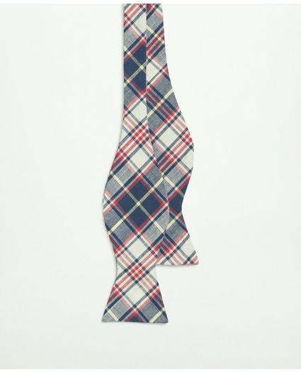 Cotton Madras Bow Tie, image 2