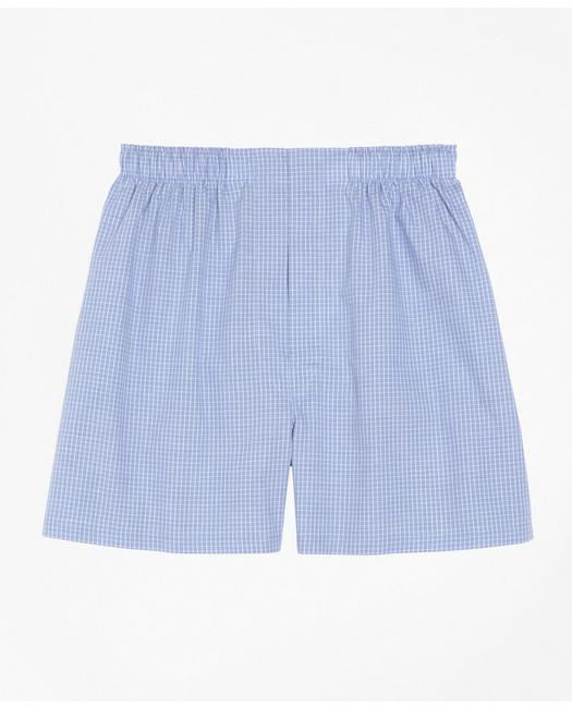 Brooksbrothers Traditional Fit Mini Check Boxers