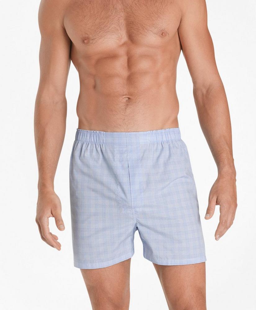 Traditional Fit Glen Plaid Boxers, image 2