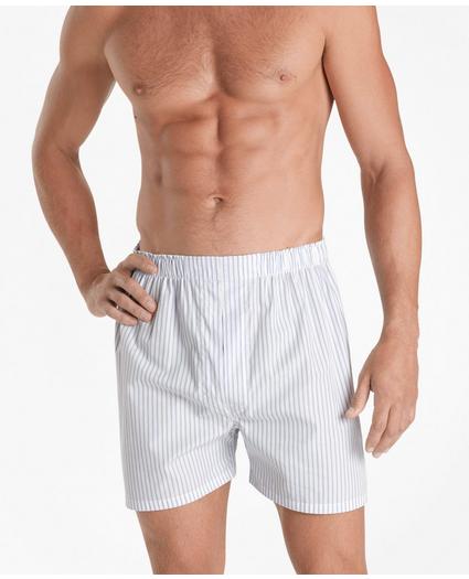 Traditional Fit Ground Stripe Boxers, image 2