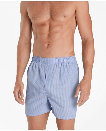 Traditional Fit Pencil Stripe Boxers, image 2