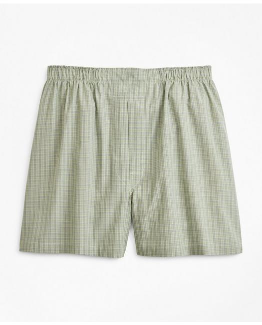 32" Brooks Brothers para hombre pequeño Boxer Shorts colección Puro Algodón Corte Completo 