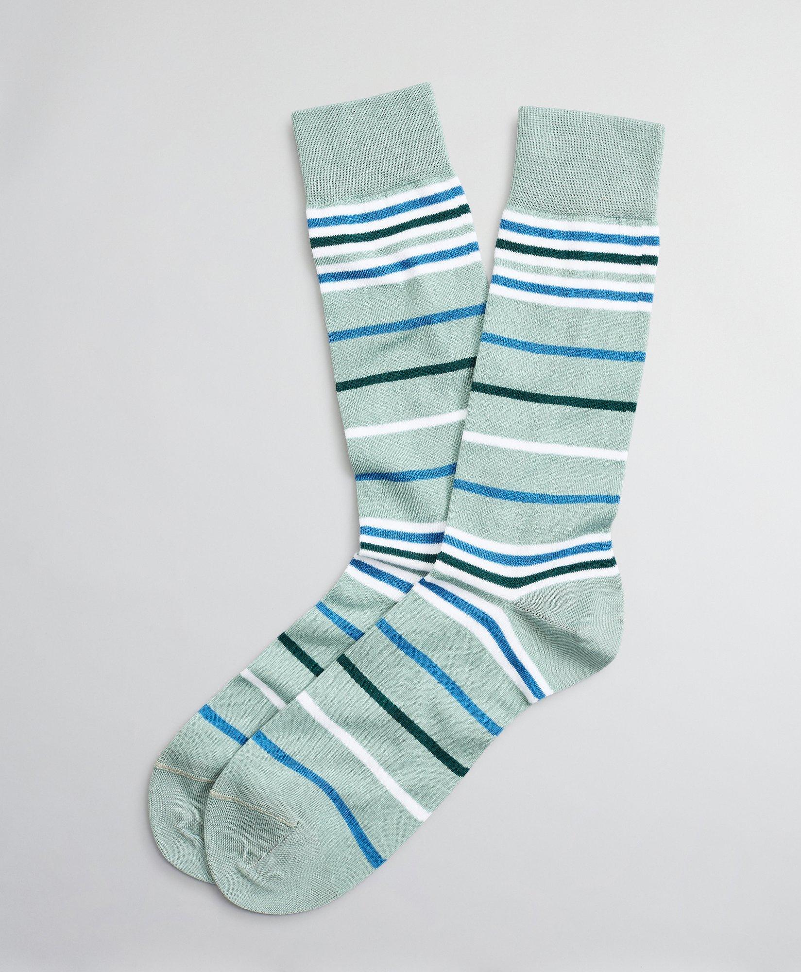 Stripe Crew Socks
