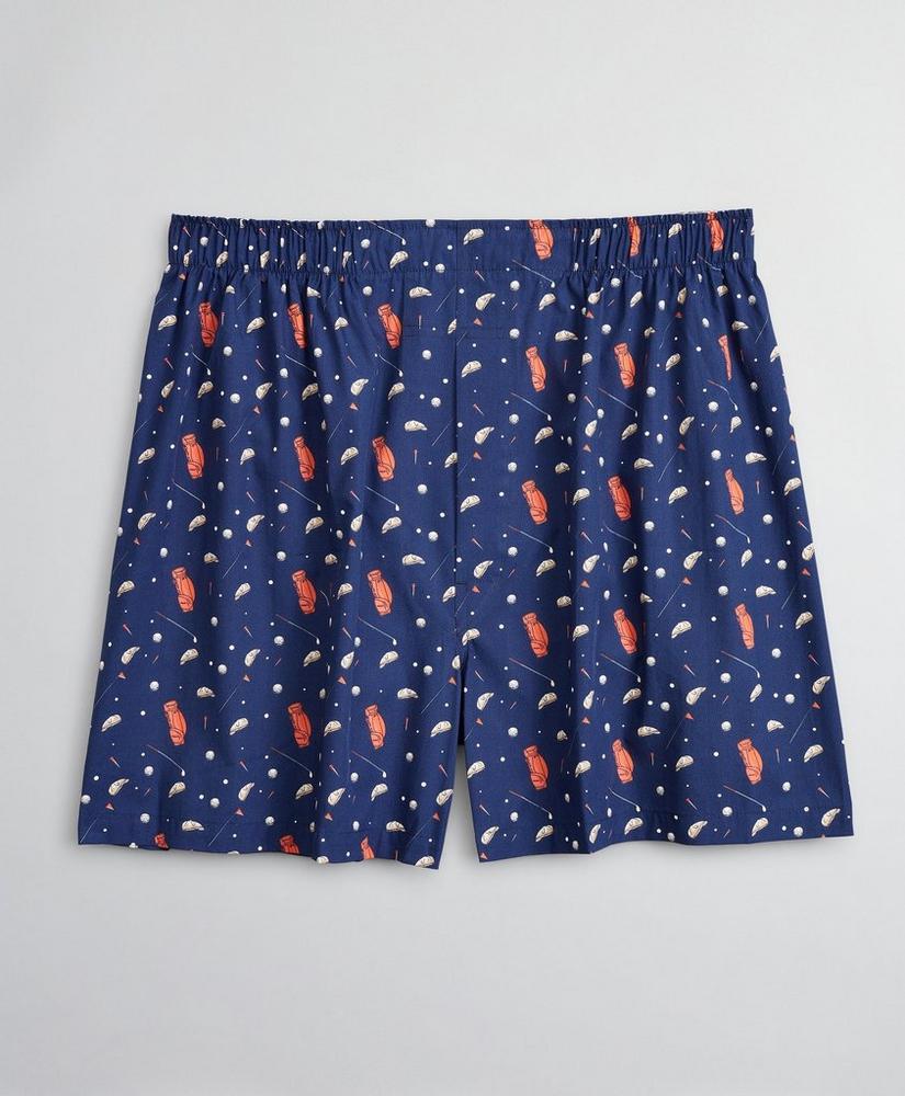 Traditional Fit Golf Motif Boxers, image 1