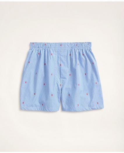 Lobster Striped Boxers, image 1