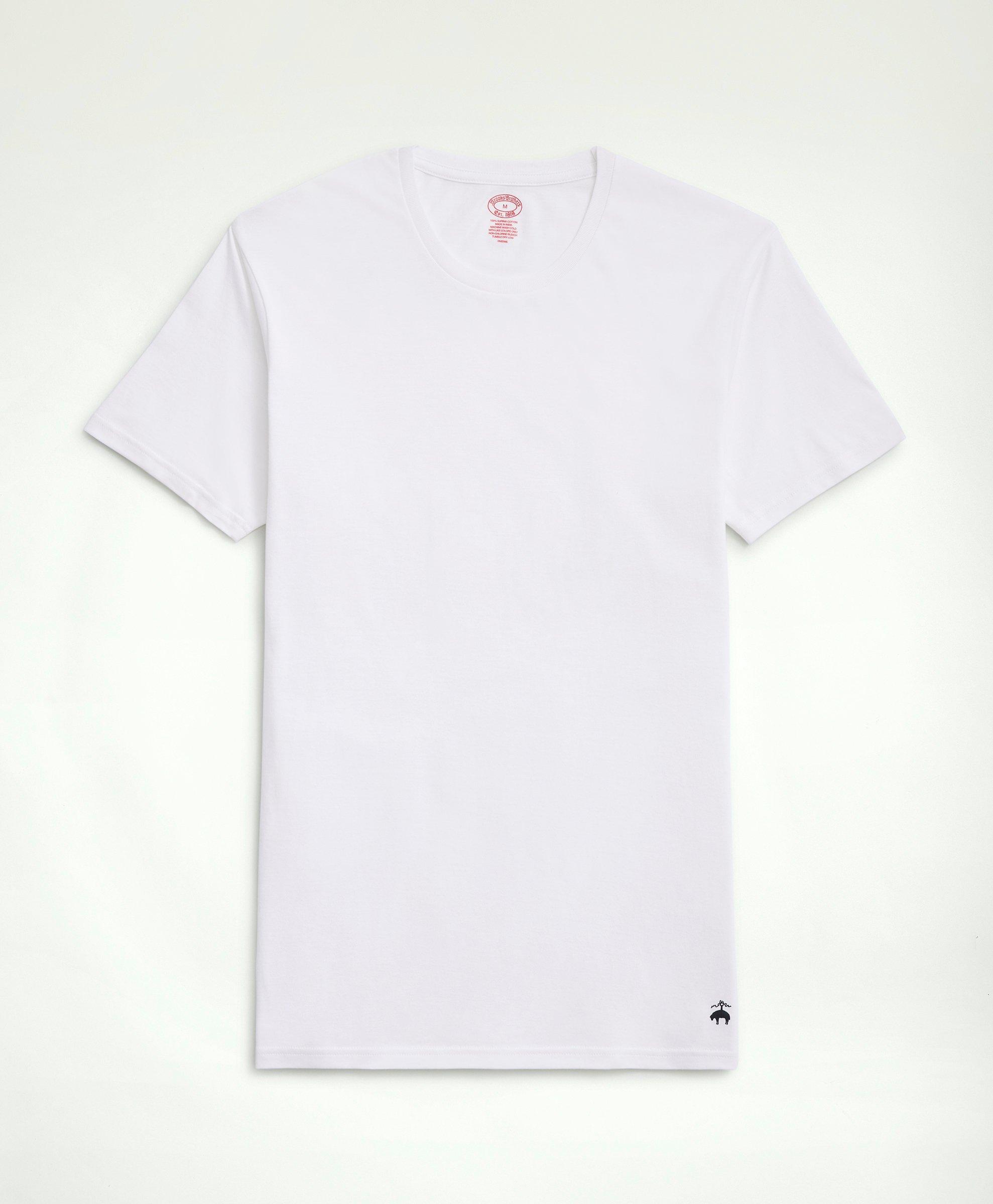 White cotton outlet t shirts