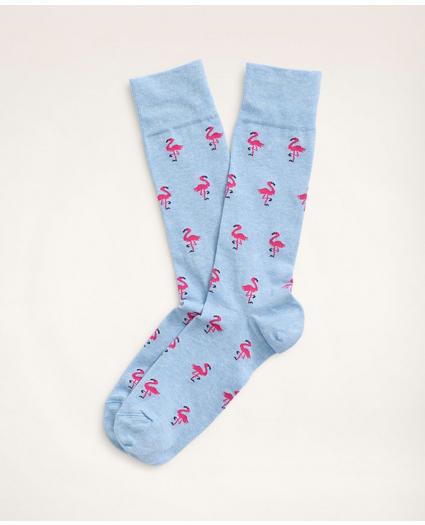 Flamingo Crew Socks, image 1