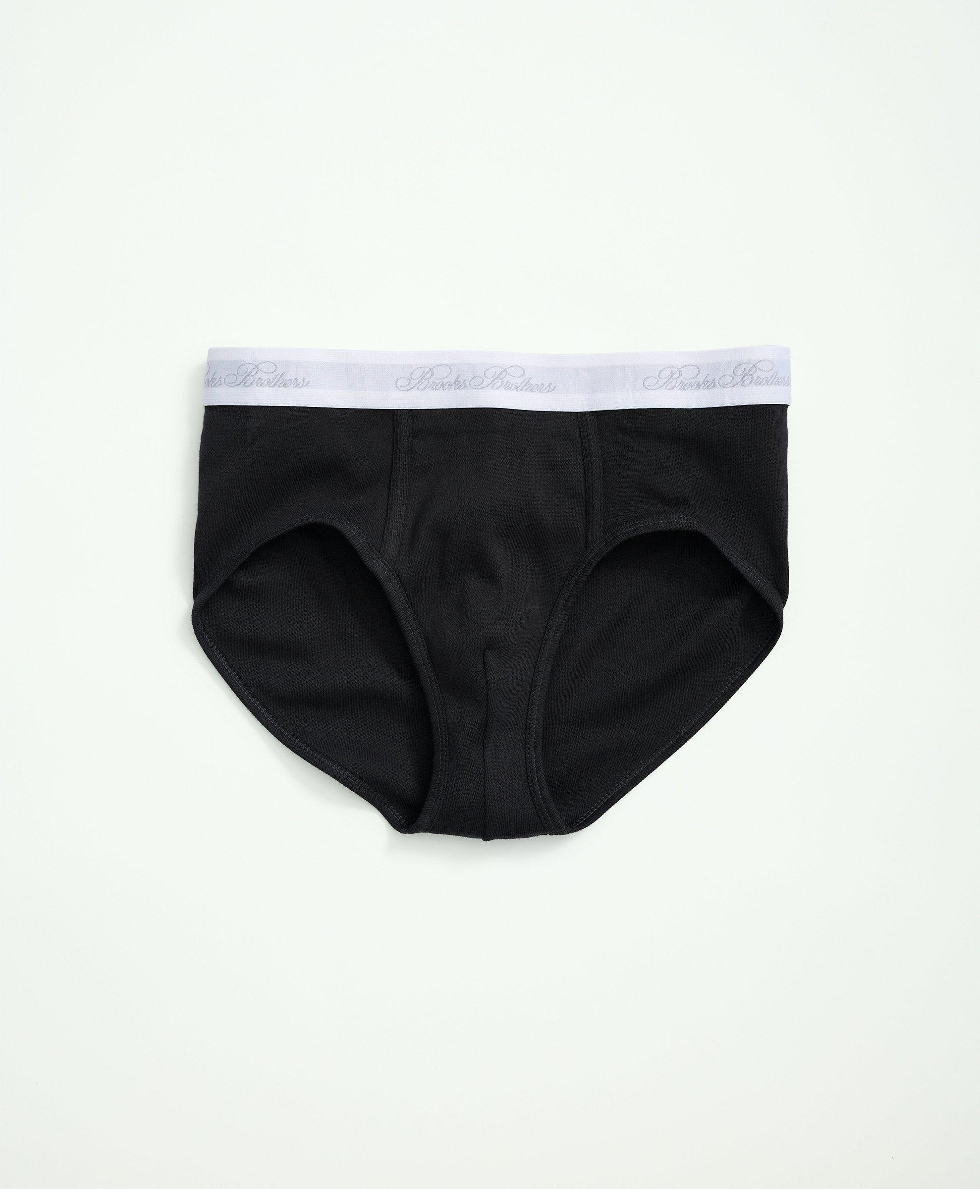 Cotton Low Rise Briefs - 3 Pack Black XL by