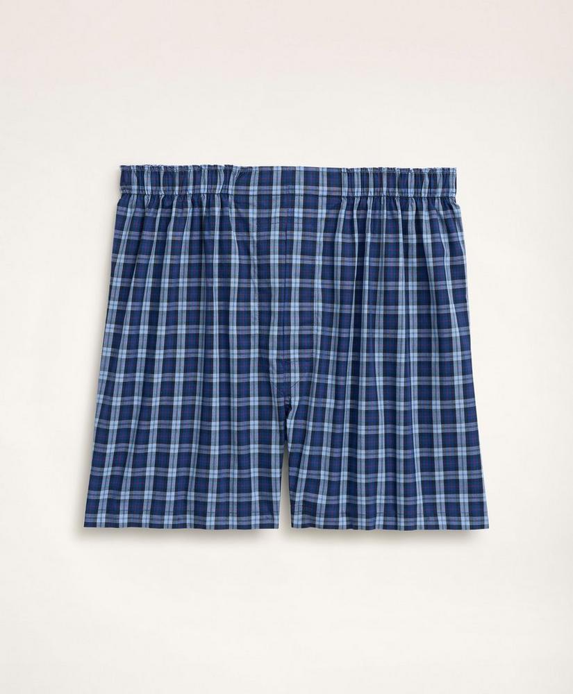 Brooksbrothers Cotton Broadcloth Plaid Boxers