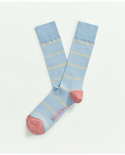 Pastel Stripe Crew Socks, image 1