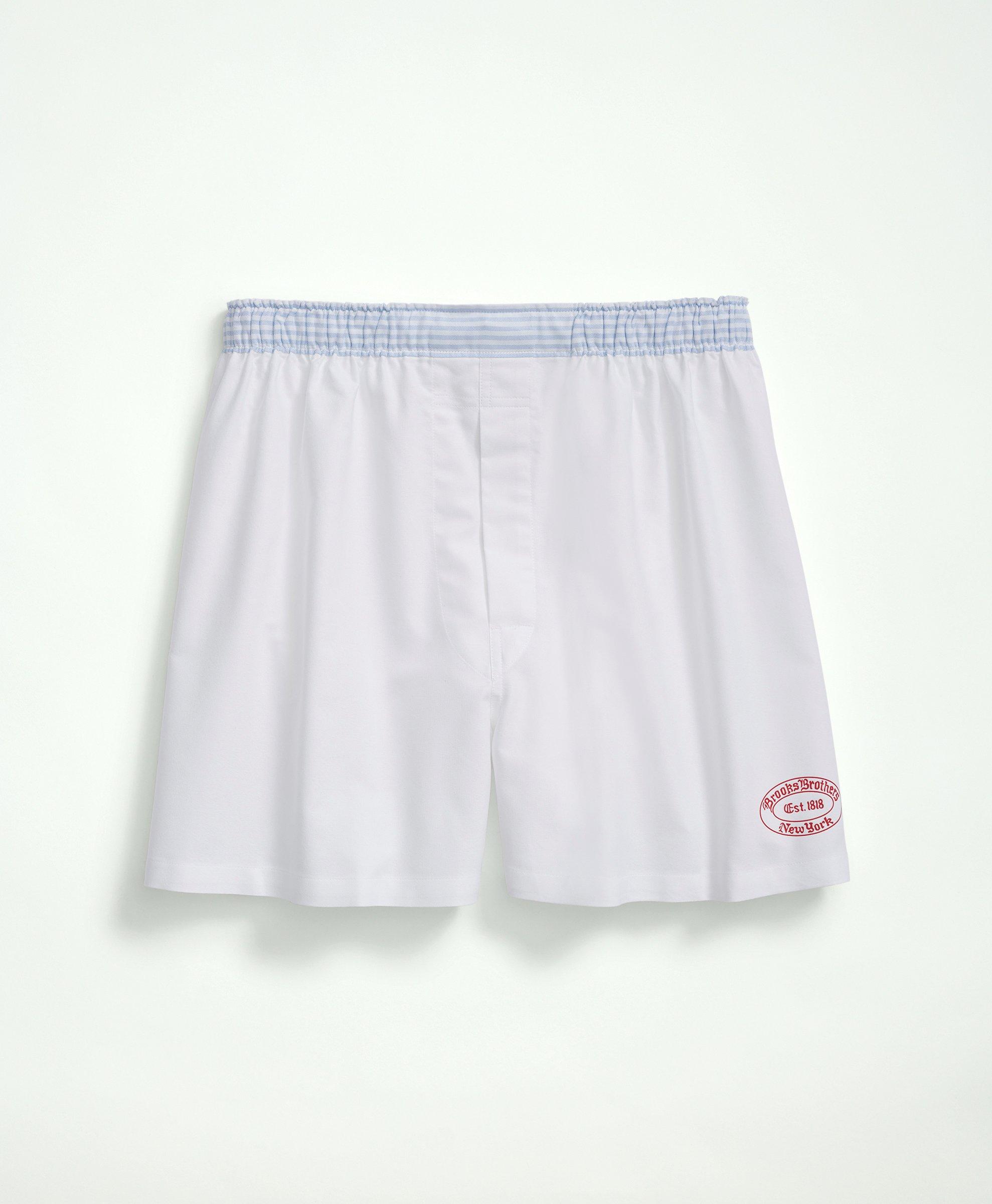 Cotton Oxford Logo Boxers