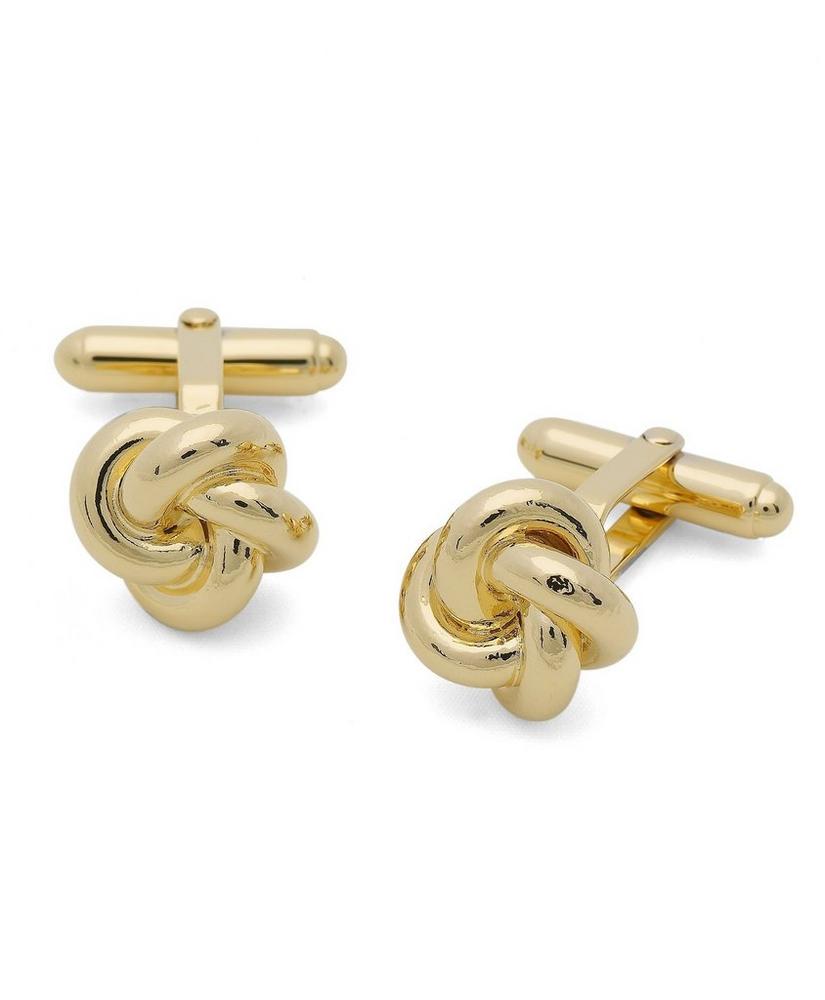 Oversized Love Knot Cuff Links, image 1