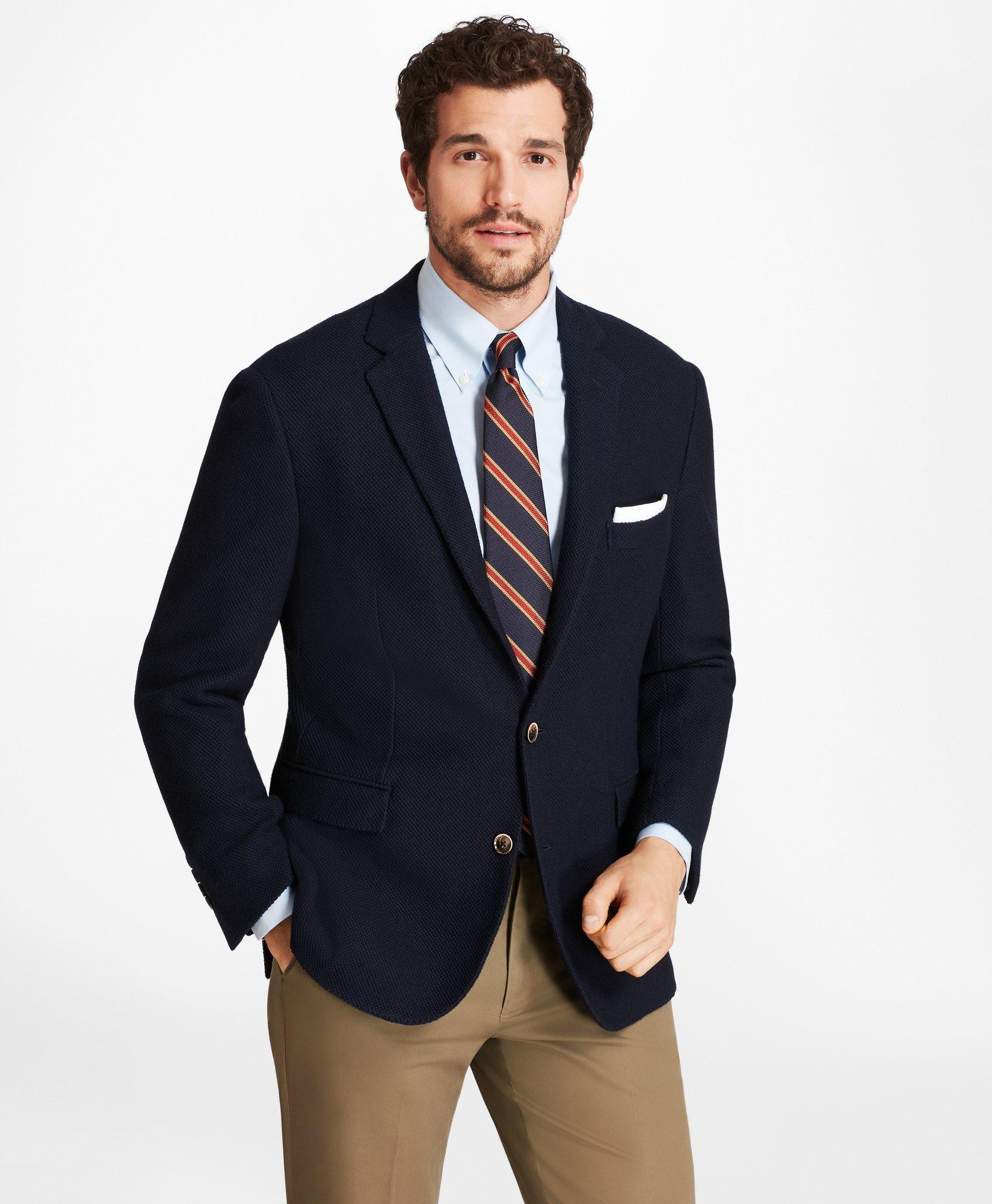 Brooks brothers navy clearance blazer