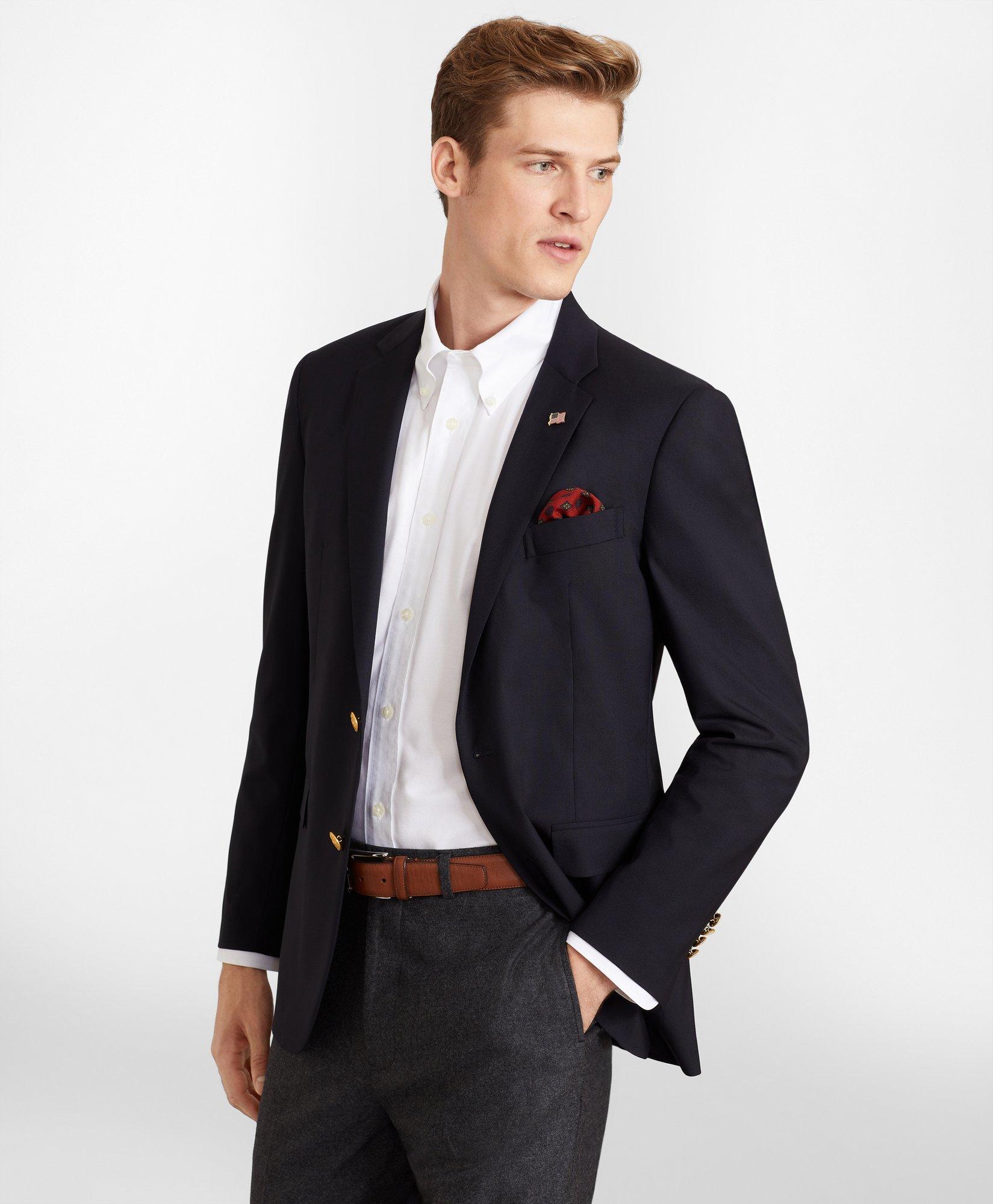 Brooks Brothers Navy Blazer 38SHT