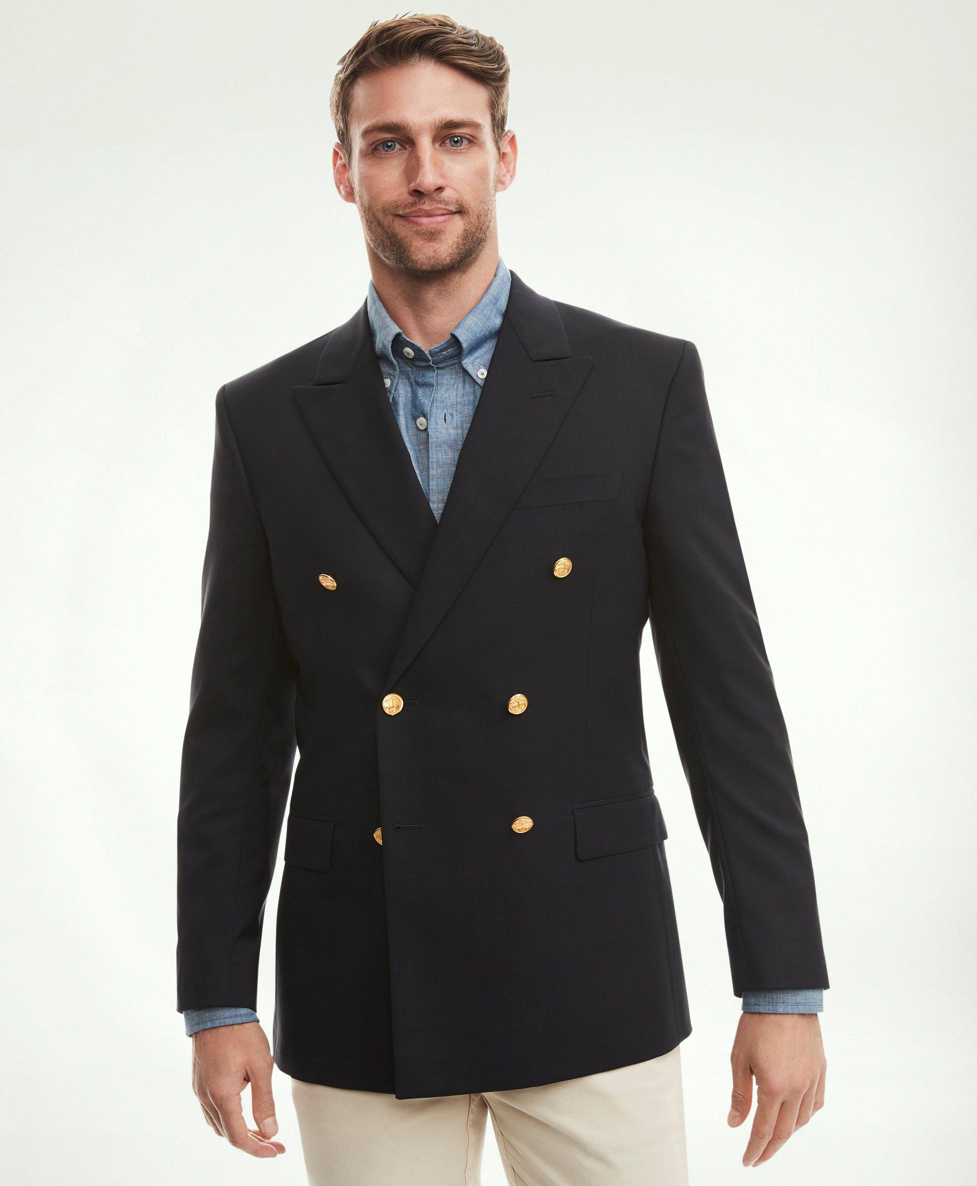 Regent Classic Fit Double Breasted 1818 Blazer 