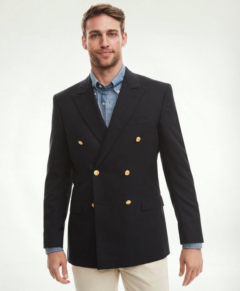 Regent Classic-Fit Double-Breasted 1818 Blazer, image 1