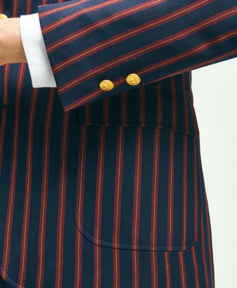Classic Fit Wool Archive Striped Blazer, image 4