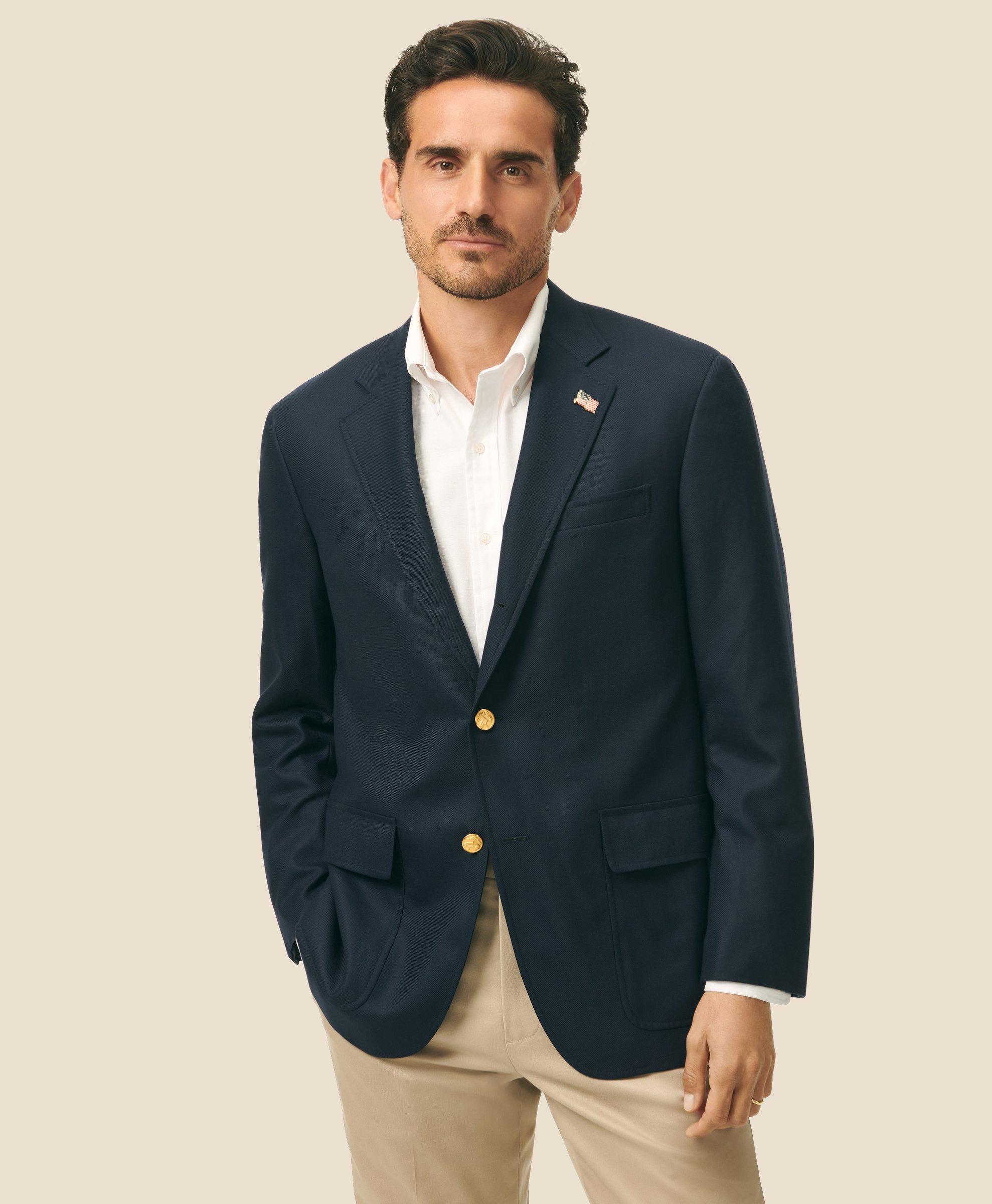 Brooks brothers navy blazer sale hotsell