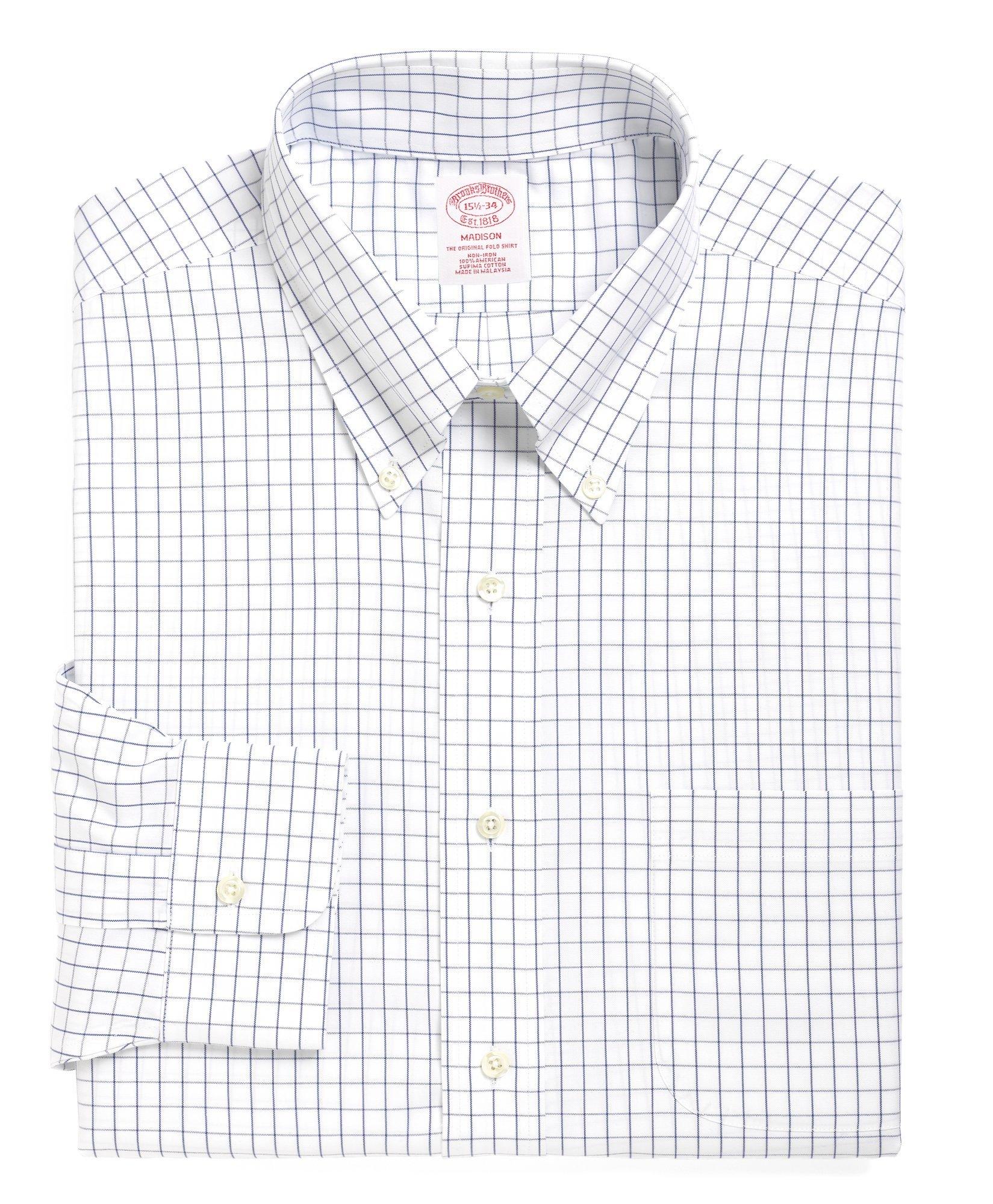 Louisville Performance Dress Shirt, Windowpane