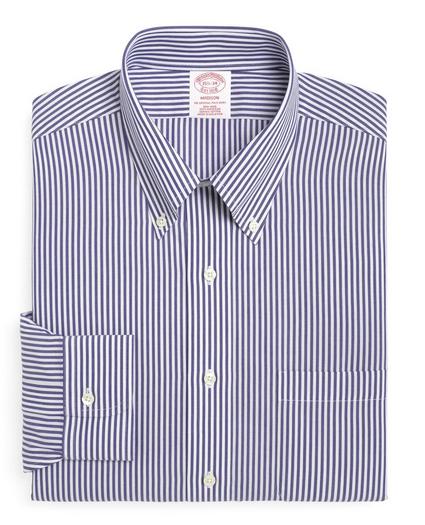 Madison Relaxed-Fit Dress Shirt, Non-Iron Bengal Stripe, image 4