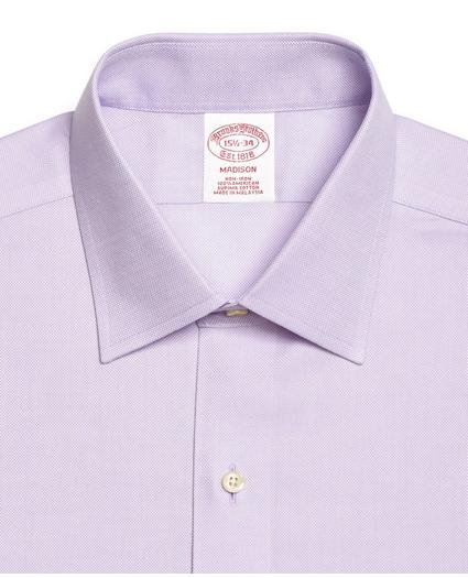 Madison Relaxed-Fit Dress Shirt, Non-Iron Royal Oxford, image 2