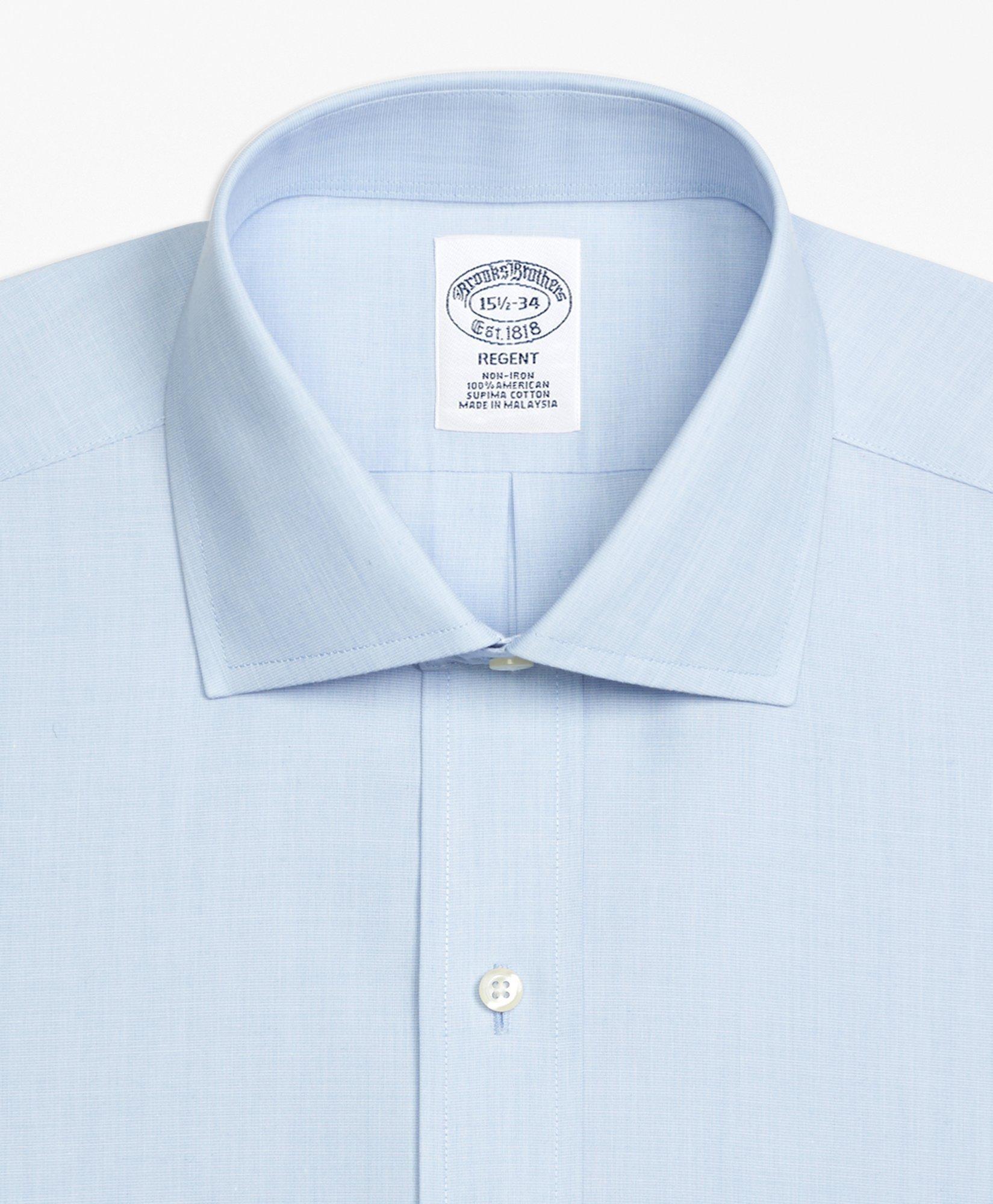 Regent Regular-Fit Dress Shirt, Non-Iron Spread Collar