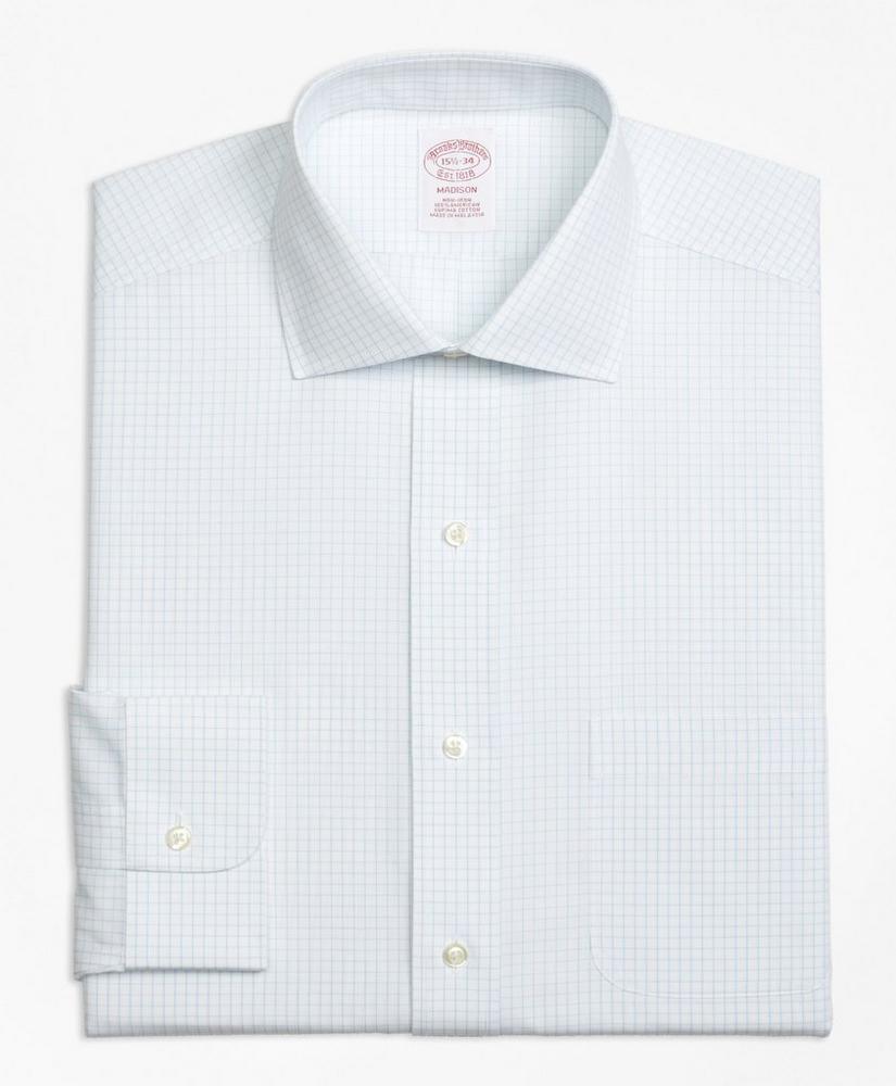 Madison Relaxed-Fit Dress Shirt, Non-Iron Graph Check, image 4