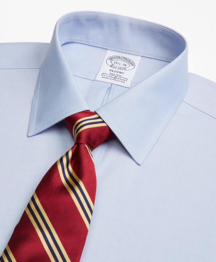 Stretch Regent Regular-Fit Dress Shirt,  Non-Iron Pinpoint Spread Collar, image 2