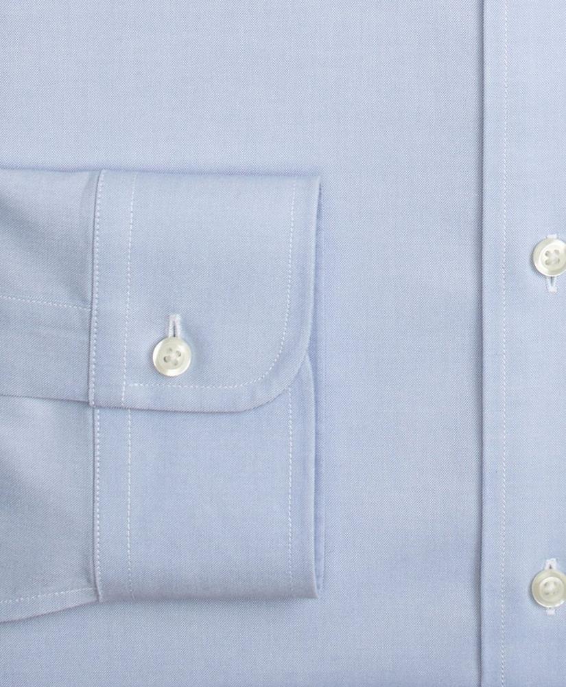 Stretch Regent Regular-Fit Dress Shirt,  Non-Iron Pinpoint Button-Down Collar, image 3