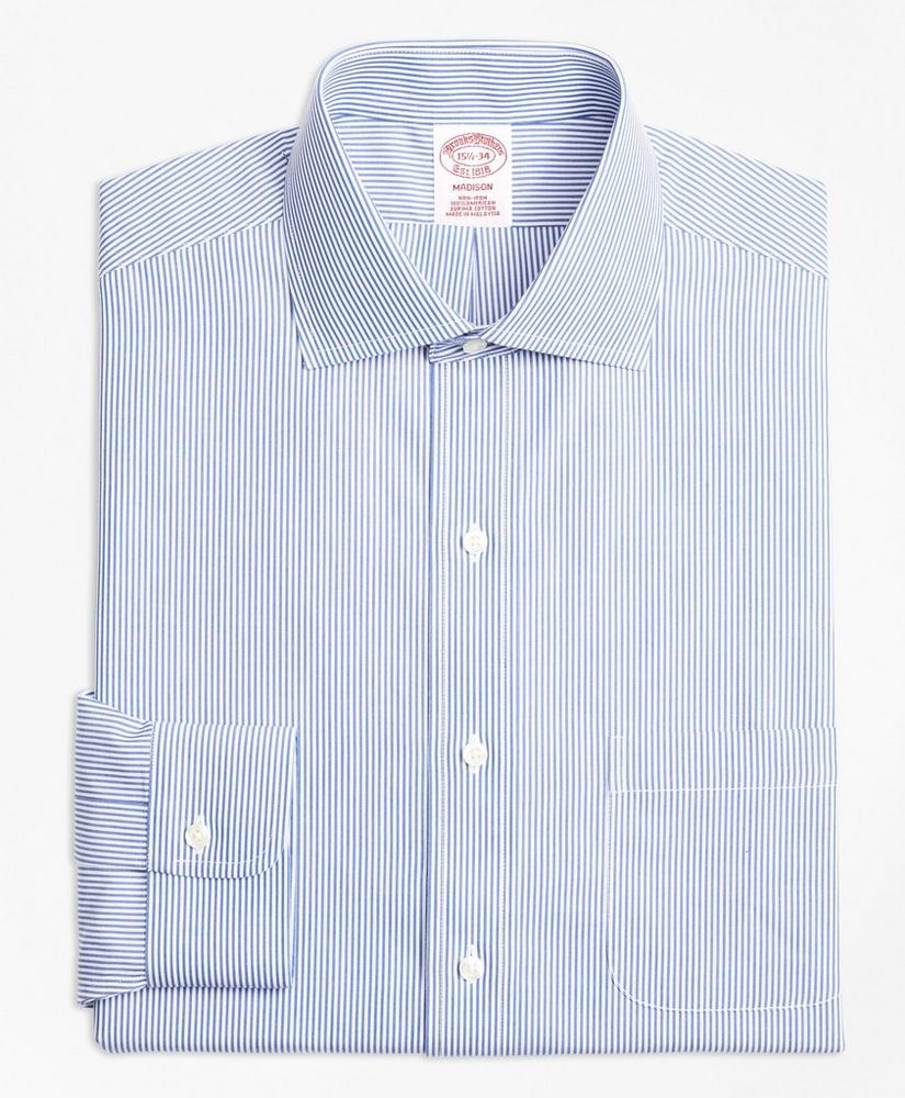 Madison Relaxed-Fit Dress Shirt, Non-Iron Candy Stripe, image 4