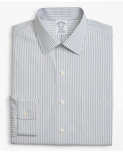 Regent Regular-Fit Dress Shirt, Non-Iron Framed Stripe, image 4