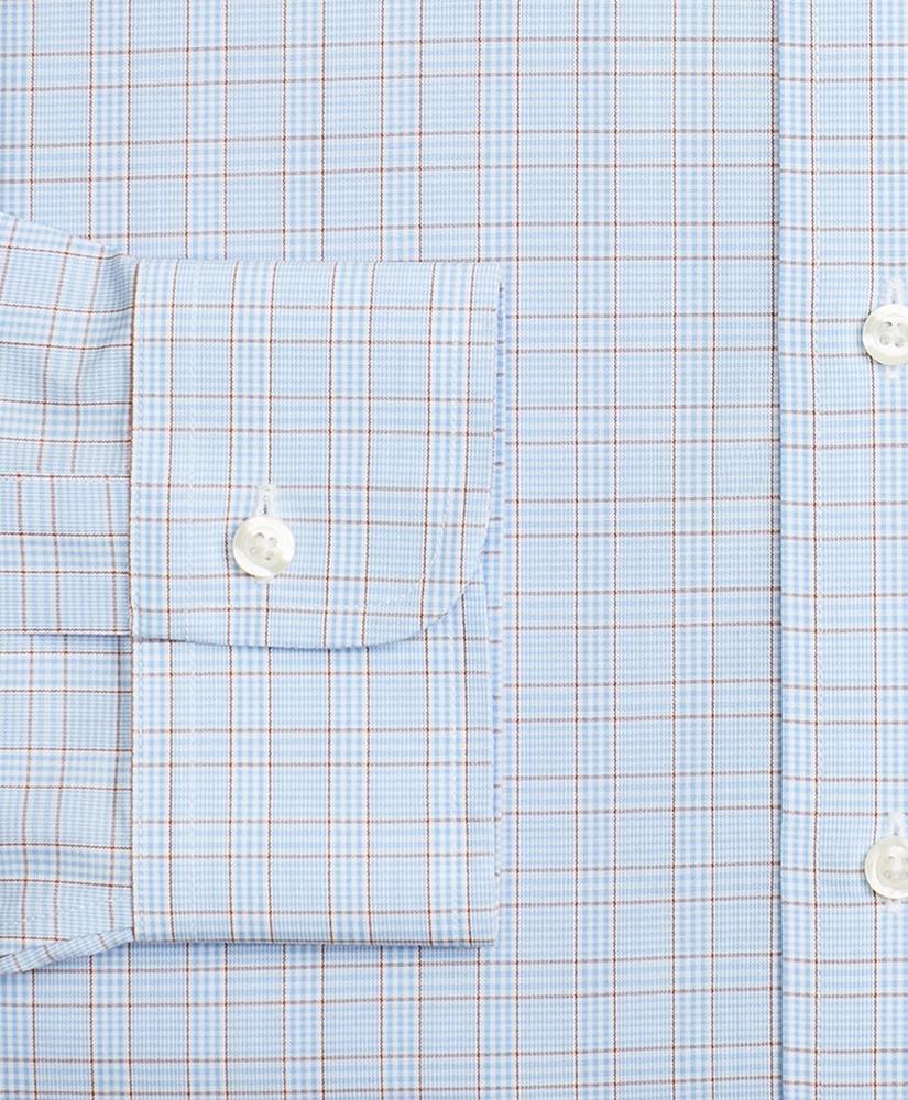 Madison Relaxed-Fit Dress Shirt, Non-Iron Plaid Framed Overcheck, image 3