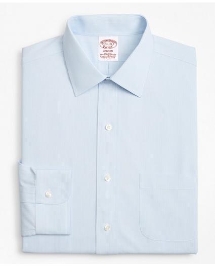 Stretch Madison Relaxed-Fit Dress Shirt, Non-Iron Micro-Stripe, image 4